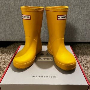 Hunter Boots youth, yellow
